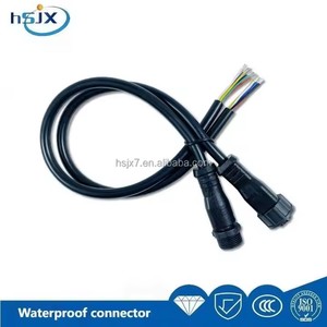 HE SHENG <span class=keywords><strong>JIA</strong></span> <span class=keywords><strong>XING</strong></span> Precio de fábrica M13 Conector circular 2 3 4 5 6 8 Pin Led Iluminación exterior Conector impermeable - Product Image 3