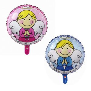 Globo de Helio Plateado Decorativo de 18 Pulgadas para Primera <span class=keywords><strong>Comunión</strong></span>, Bautizo, Eventos Cristianos, Fiestas, Decoración de Pascua - Product Image 5