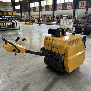 Rodillo Compactador Vibratorio de Doble Tambor <span class=keywords><strong>SL</strong></span> Mini de 1 y 2 Toneladas, Precio de Fábrica, para Compactación de Asfalto y Suelo, Rodillo Autopropulsado - Product Image 2