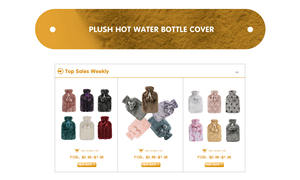 Coffret cadeau <span class=keywords><strong>bouillotte</strong></span> en caoutchouc avec housse tricotée et <span class=keywords><strong>chaussettes</strong></span> pour le marché du luxe - Product Image 6