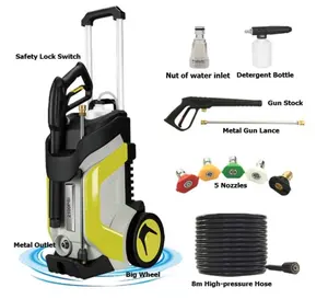 Car and garden Washer power washer electric portable carbon brush motor high pressure wash machine