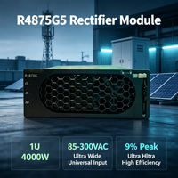 Module redresseur télécom R4875G1 48V 75A 4000W, haute efficacité 97%, alimentation 48V, module redresseur de communication R4875G5