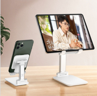 Ayarlanabilir yeni tasarım masa dostu telefon tutucu standı kalın kılıf cep telefon tutucu standı