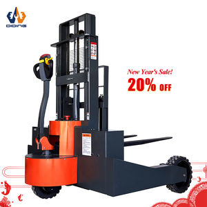 Apilador eléctrico de carretilla elevadora todo terreno, ayuda de trabajo con elevación eléctrica - Product Image 1