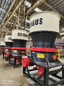 Chất lượng cao tốt nhất SC loạt máy nghiền hình nón cho thiết bị khai thác mỏ PLC & máy nghiền đá lõi thành phần động cơ bao gồm - Product Image 6