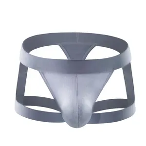 Men's premium fashion cotton stretch jock strap for men sexy bikini pants