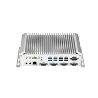 Sans ventilateur IPC I3 I5 I7 CPU PC industriel robuste intégré boîte PC Mini ordinateur boîte 10 * COM + 3 * LAN