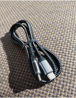 Pd 100w Usb 3.2 Gen2 Type C à Type C Câble 5a Prise en charge 4k Audio Vidéo 10gbps Vitesse de transfert pour Mac Pro