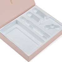 Caja de regalo magnética de lujo plegable personalizada al por mayor para cosméticos con laminación mate y acabado hecho a mano