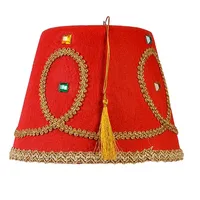 Sombrero festivo de Fez Sombreros marroquíes Sombrero turco de moda para fiestas de disfraces