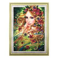 Peinture Diamant 5D Personnalisée Nature Morte Style Moderne Toile Polyester Impression Numérique Forme Spéciale