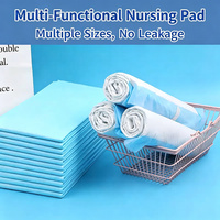 Protège-matelas jetable multi-tailles anti-fuites pour soins à domicile