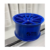 Bleu royal P87932 HAMMERTONE HAMMER COOPER D018 Revêtement en poudre Super Chrome