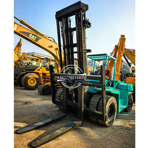 รถยกฟอร์คลิฟท์มิตซูบิชิ FD150 มือสอง คุณภาพสูง แท้ พร้อมเสาสามท่อน รับน้ำหนัก 15 ตัน เครื่องยนต์ดีเซล สำหรับงานคลังสินค้าและขนย้ายวัสดุ - Product Image 1