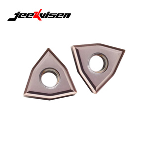WNMG080404-MS JA115P Tungsten <b>Carbide</b> CNC External Turning Tools Inserts Hard Alloy <b>Cemented</b> Steel Inserts - Product Image 1