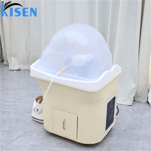 KISEN 2025 Nouveau design de bac de lavage portable pour salon de coiffure et de beauté, mobilier de barbier, lavabo de shampoing - Product Image 4