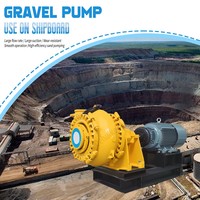 Pompe de dragage de gravier de sable Pompe de dragage de mine de mer à haute teneur en chrome de moteur approuvé certifié