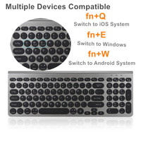 Clavier sans fil tri-mode à moule standard, 2,4 GHz, 99 touches, rétroéclairé, avec câble Type-C, connexion directe usine, pour ordinateur de bureau, connexion simultanée à 3 appareils