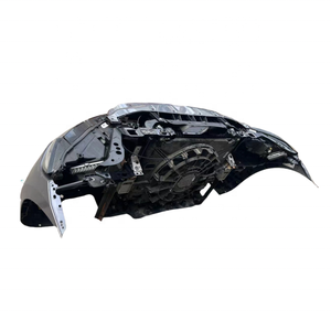 Para <span class=keywords><strong>Jaguar</strong></span>, conjunto de parachoques delantero, Kit de carrocería, faros, rejilla, marco de radiador, guardabarros, capó, radar, matrícula - Product Image 4