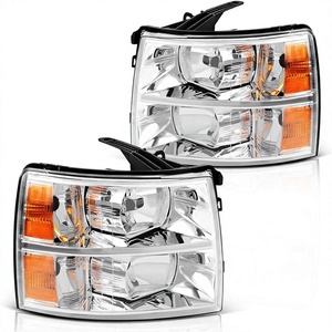 Fari Alogeni Originali Chevrolet Silverado 07-13 12V Semi-Assemblati Cromati 55W - Product Image 1