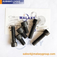MALAXY Chine Acier Inoxydable Ss304 Boulons Ss M6 Alan Key Din912 Cylindre Socket Head Cap M8 Allen Bolt Cap Vis M4 M5 M8 M10