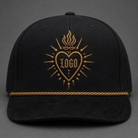 Casquette de baseball personnalisée avec broderie Old English, 5 panneaux, visière incurvée, style Dad Hat, streetwear urbain West Coast, vente en gros, faible MOQ