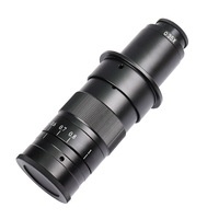 SAQNTID Adjust 0.35X Optical Lens Magnification C-mount for Industrial Camera Eyepiece Magnifier