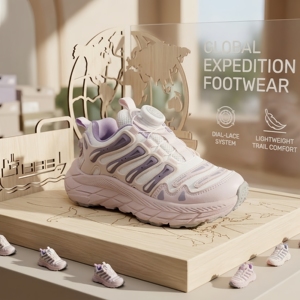Chaussures de <span class=keywords><strong>trail</strong></span> running OEM/ODM en gros à lacets, respirantes, antidérapantes, amortissantes et légères - Product Image 1