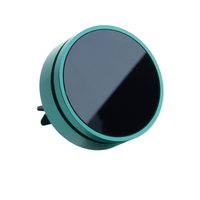 Purificateur d'air de voiture à évaporation naturelle de luxe, diffuseur de parfum en métal solide à clipser sur grille d'aération pour une fragrance longue durée et l'élimination des odeurs