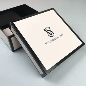 Lipackカスタムデザインロゴ蓋とベースボックス高級折りたたみギフト包装紙箱