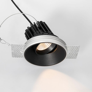 10W Cut Out 100 <span class=keywords><strong>mm</strong></span> Deep Trimless Ajustable <span class=keywords><strong>LED</strong></span> <span class=keywords><strong>Downlight</strong></span> Empotrado profundo IP54 COB <span class=keywords><strong>Downlight</strong></span> - Product Image 4