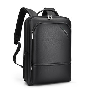 Sac à Dos de Sport Tendance en <span class=keywords><strong>Cuir</strong></span> de Vachette <span class=keywords><strong>pour</strong></span> <span class=keywords><strong>Homme</strong></span> avec USB, Nouveau Style Urbain, Fermeture Éclair Transfrontalière, Sac d'<span class=keywords><strong>Ordinateur</strong></span> <span class=keywords><strong>pour</strong></span> l'École - Product Image 1