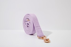 Correa de perro de pana lavanda. Intervenga para niña perro. Cachorro con lazo personalizado. Conjunto de arnés y correa para collar de perro - Product Image 6