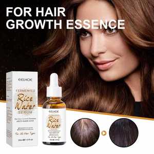 Nouveau EELHOE riz eau repousse des cheveux Essence traitement des cheveux sérum capillaire bio répare la sécheresse hydratant en douceur <span class=keywords><strong>incarné</strong></span> Hai - Product Image 2