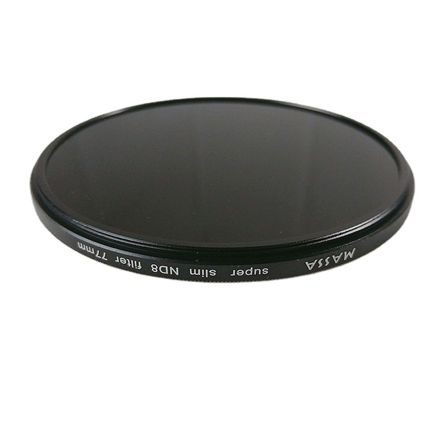 MASSA Photographic Equipment Digital Camera Accessories Optical Glass 77mm Camera Lens Neutral Density Reducing Mirror ND Filter