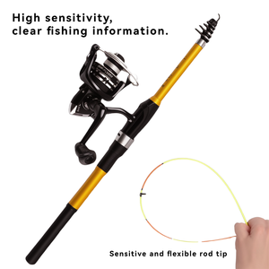 <span class=keywords><strong>Canne</strong></span> à pêche télescopique ultra-légère en fibre de verre de 1.8m à action rapide adaptée à la pêche aux crevettes et aux petits poissons <span class=keywords><strong>Canne</strong></span> à pêche en fibre de verre - Product Image 4