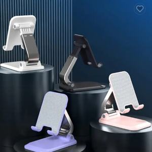 Support de téléphone universel en métal réglable en hauteur, support portable rotatif à 360 degrés en aluminium, support de téléphone portable - Product Image 6
