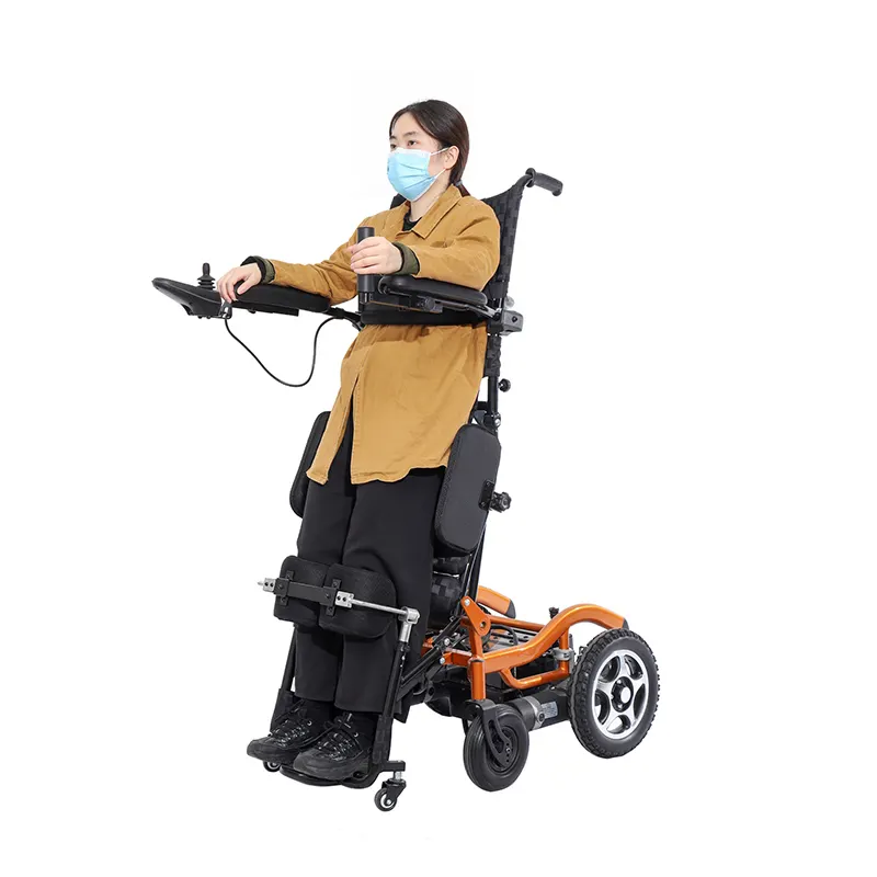 ハンディキャップパワーsilla de ruedas electrica de pie電動スタンディング車椅子