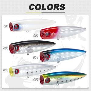 Esca Artificiale D1 110mm 20g Galleggiante per Acque Salate e Dolci, Popper per Pesca - Product Image 5