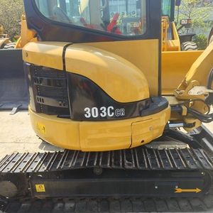 Mini pelle Caterpillar 303CR 2022 utilisée CAT303cr prête à fonctionner avec des composants de base Boîte de vitesses et moteur CAT303CR - Product Image 6