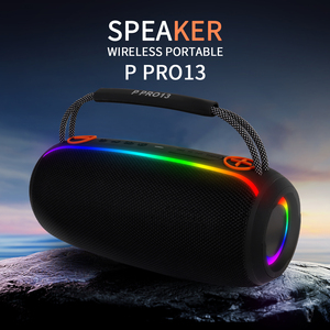 Altavoz Inalámbrico Portátil Hot P13 Boombox Pro, Resistente al Agua IPX6, Reproductor de Música para Deportes al Aire Libre, LED, Boombox3 para Fiestas, Hogar, Regalo, RGB - Product Image 2