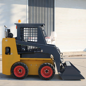 新型小型装载机，适用于家庭花园，带附件的轮式迷你滑移装载机。 - Product Image 3