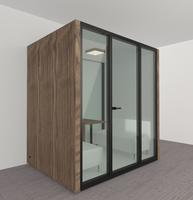 Cabine d'interprétation insonorisée modulaire, cabine d'enregistrement vocal portable, salle de réunion silencieuse, studio acoustique professionnel