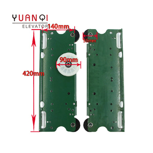 KONE géant porte d'entrée de voiture 55 roue de suspension de porte 800 ouverte 900 ouverte plaque de suspension de porte d'ascenseur Zhanpeng - Product Image 2