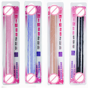 Mainan Seks Wanita Dildo Dua Sisi <span class=keywords><strong>Penis</strong></span> Realistis Masturbasi Orgasme Wanita <span class=keywords><strong>Vibrator</strong></span> Mainan Seks Produk Seks Wanita - Product Image 5