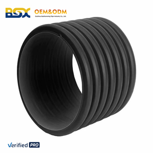 <span class=keywords><strong>Tubo</strong></span> <span class=keywords><strong>Corrugato</strong></span> a Doppia Parete in <span class=keywords><strong>Polietilene</strong></span> ad Alta Densità SN8 SN4 600mm per Drenaggio e Scarico di Acque Reflue di Edifici Industriali - Product Image 4