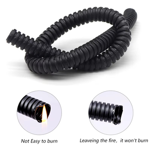 Tube ondulé isolant en nylon pour faisceau de câbles, gaine de protection pour conduites mécaniques automobiles - Product Image 3