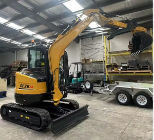 SE36SR 4 tonnes pelle sur chenilles compacte 012 mètre cube godet 25 chevaux ensemble complet de composants - Product Image 5