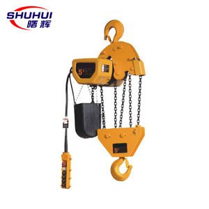 Polipasto de cadena eléctrico de <span class=keywords><strong>25</strong></span> toneladas con carro eléctrico tipo HHBD/Bloque de polea de cadena eléctrica - Product Image 5