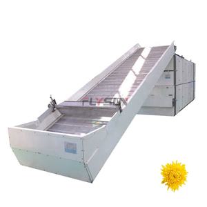 Séchoir à bande maillée automatique PLC personnalisé en usine pour la déshydratation des fleurs et des chrysanthèmes, haute efficacité, économie d'énergie - Product Image 1